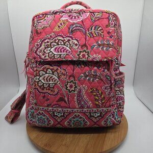 Vera Bradley Capri Pink Quilted Backpack